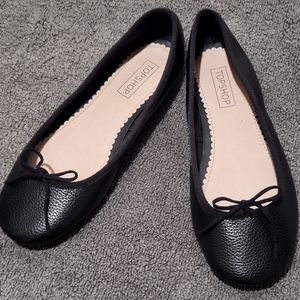 TOPSHOP black ballet style flat.